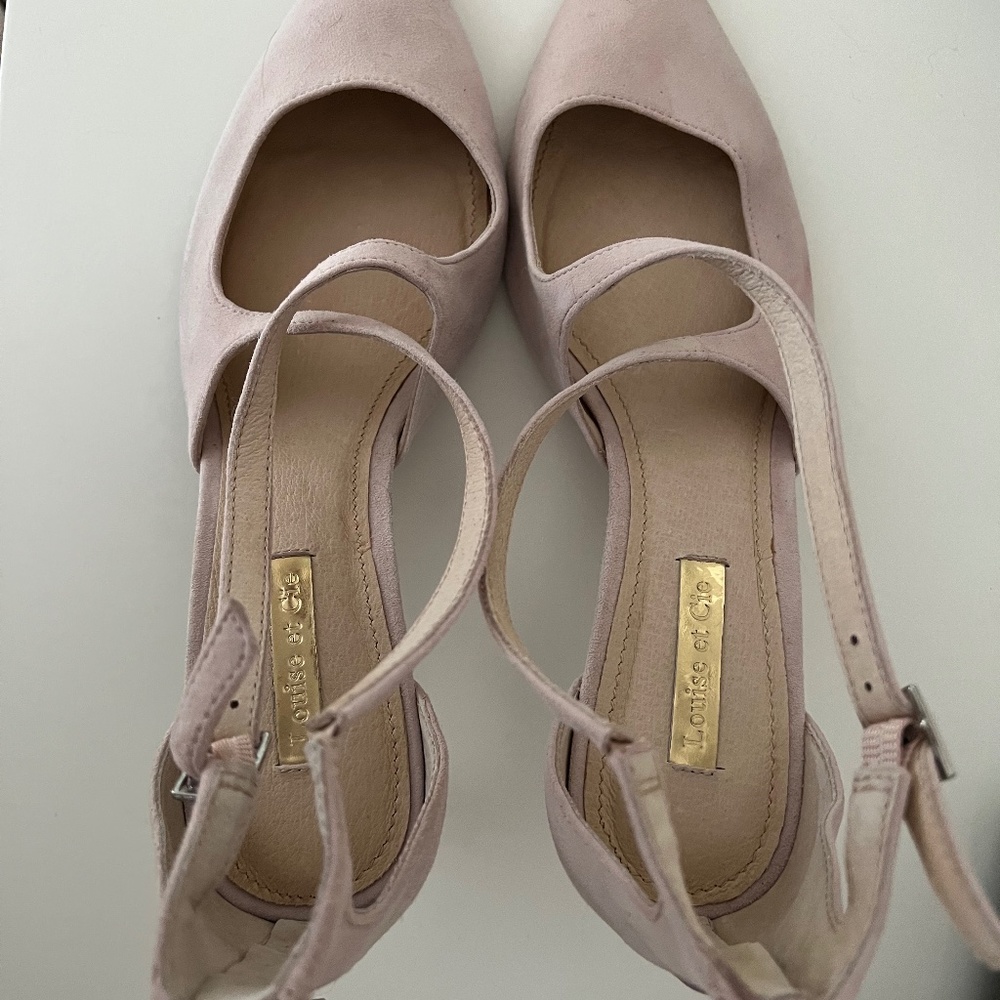 Louise Et Cie Lavender Kitten Heels - Size 7.5